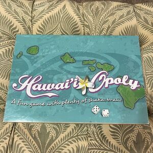Hawaii Opoly Hawaiian Monopoly Board Game Complete Open Box Late‎ For The Sky